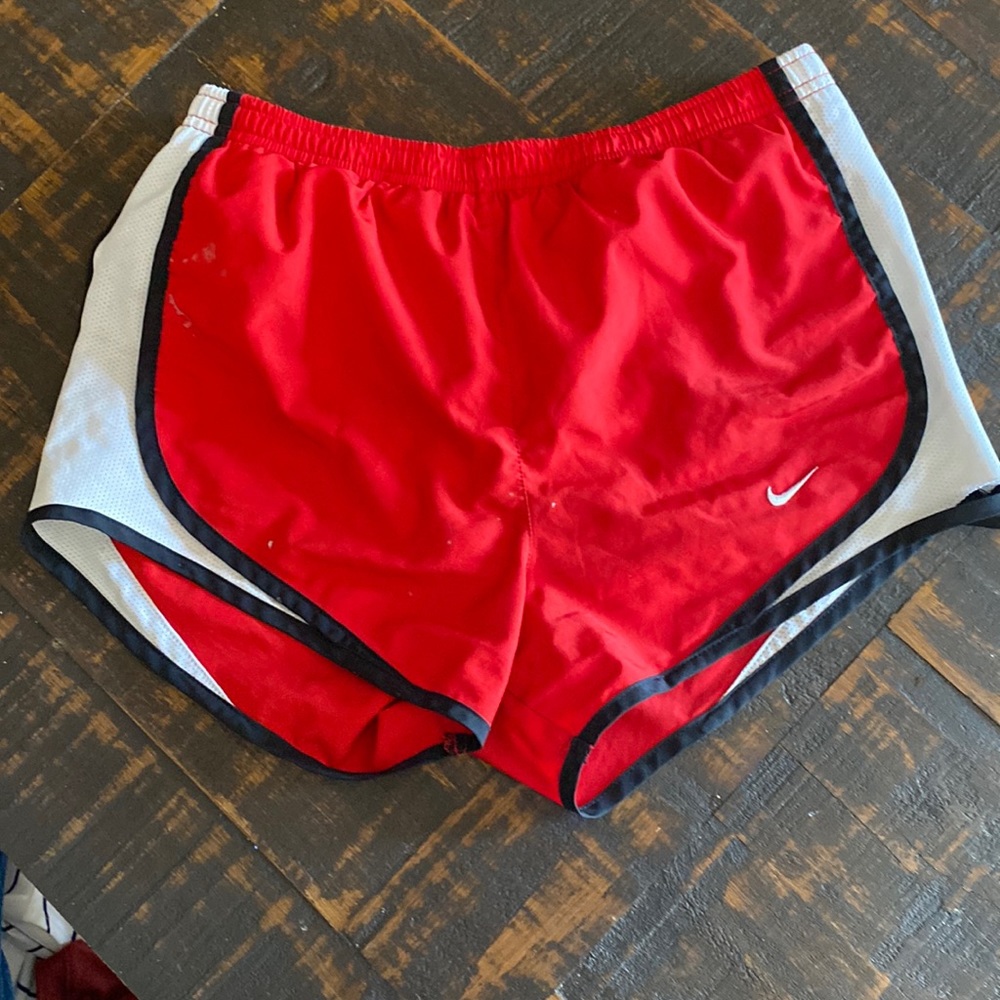 Women’s Red Nike Shorts